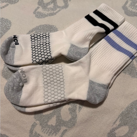 Bombas Accessories - Bombas half crew Socks, 2 pairs size large NWOT